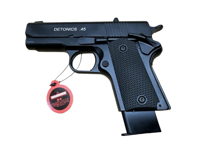 DOUBLE BELL 797 DETONICS .45 Gel blaster Gas POWERED Blowback (Black)