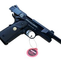 DOUBLE BELL 728 PROFESSIONAL CAL.45 Gel blaster Gas POWERED Blowback (Black) - Image 5