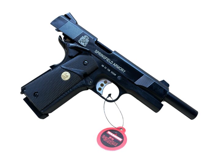 DOUBLE BELL 728 PROFESSIONAL CAL.45 Gel blaster Gas POWERED Blowback (Black) - Image 5