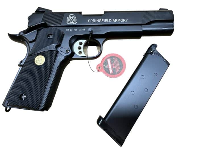 DOUBLE BELL 728 PROFESSIONAL CAL.45 Gel blaster Gas POWERED Blowback (Black) - Image 6