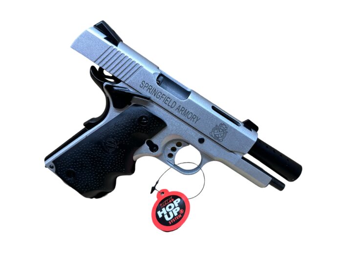 DOUBLE BELL 793Y V10 ULTRA COMPACT CAL.45 Gel blaster Gas POWERED Blowback (Silver) - Image 6