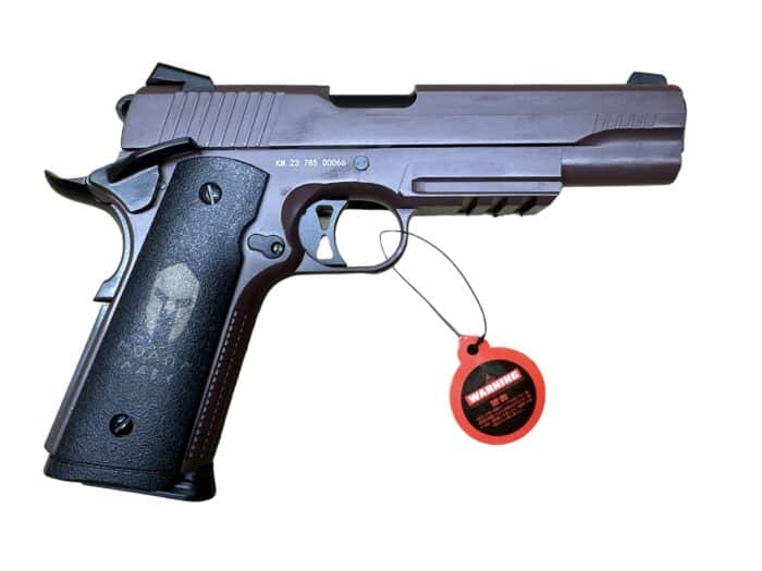DOUBLE BELL 785 SIG SAUER 1911 SPARTAN .45 Gel blaster Gas POWERED Blowback - Image 6