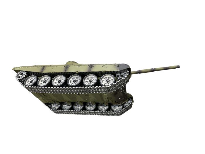 1/16 HengLong 3939-1PRO 7.0 RC Metal Upgraded Battle T72 Tank Track Linkages - Image 2
