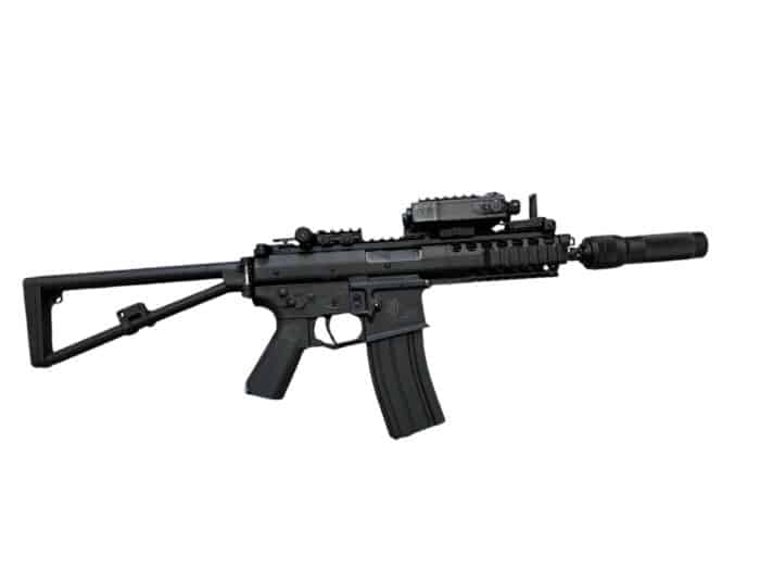 DOUBLE BELL 808 PDW Gel Blaster AEG (Colour: black) - Image 3