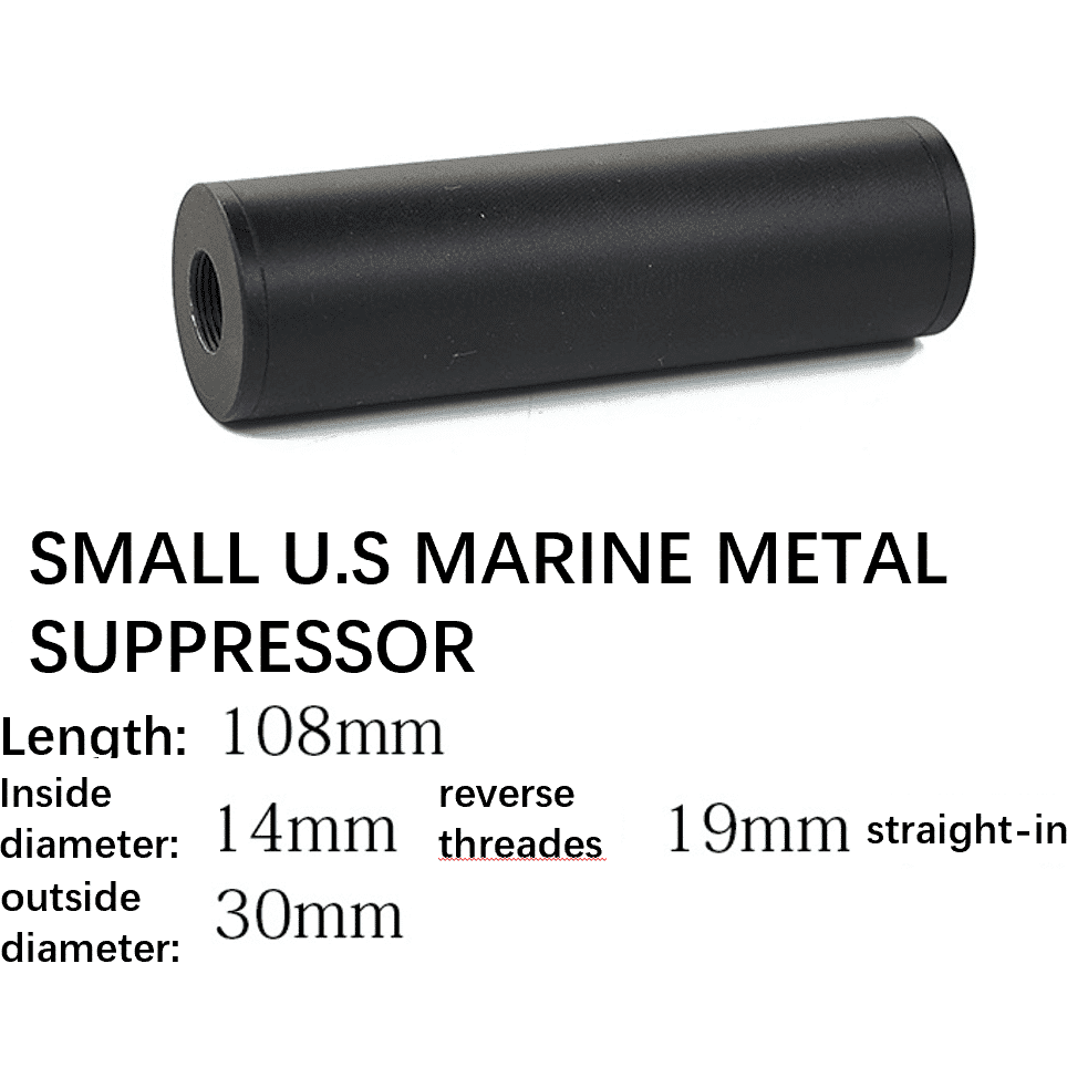 SMALL U.S MARINE METAL SUPPRESSOR - iHobby Online