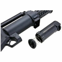 M134 Mini Vulcan Rotating Gatling Gel Blaster AEG – Black - Image 11
