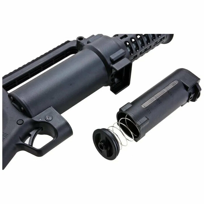 M134 Mini Vulcan Rotating Gatling Gel Blaster AEG – Black - Image 11