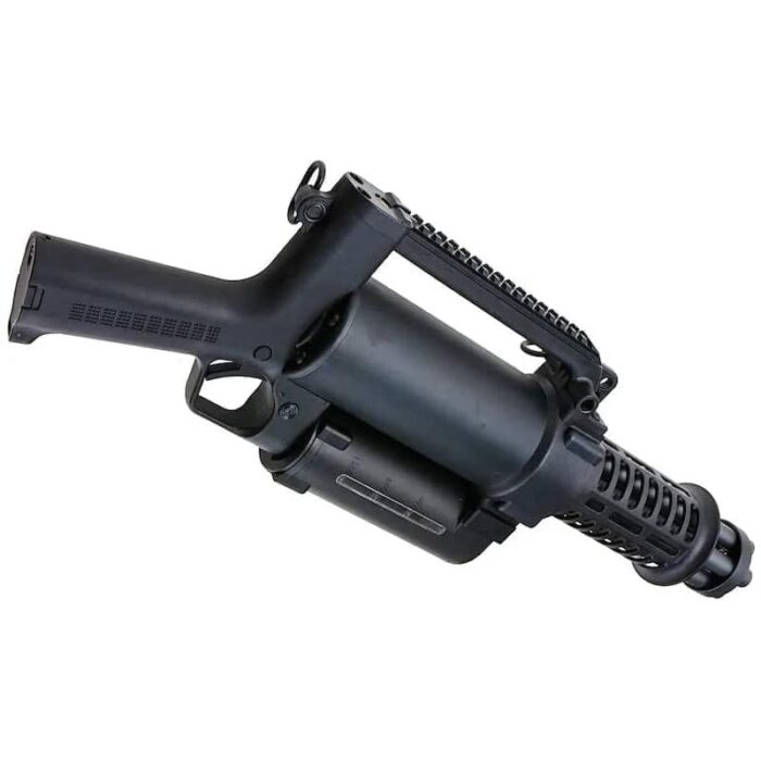M134 Mini Vulcan Rotating Gatling Gel Blaster AEG – Black - Image 2