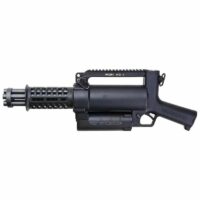 M134 Mini Vulcan Rotating Gatling Gel Blaster AEG – Black - Image 3