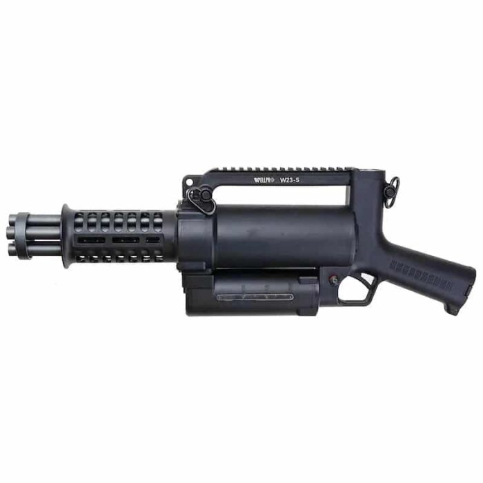 M134 Mini Vulcan Rotating Gatling Gel Blaster AEG – Black - Image 3