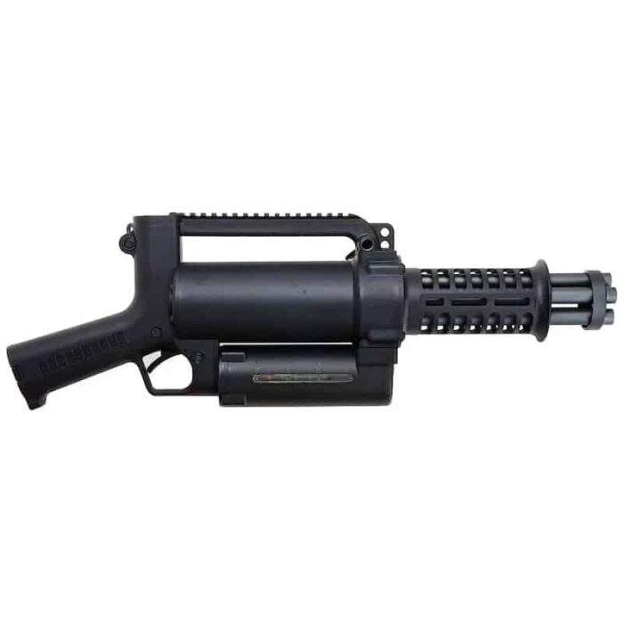 M134 Mini Vulcan Rotating Gatling Gel Blaster AEG – Black - Image 4