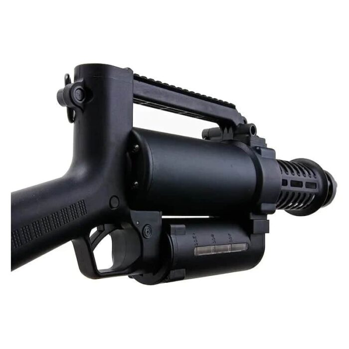 M134 Mini Vulcan Rotating Gatling Gel Blaster AEG – Black - Image 5