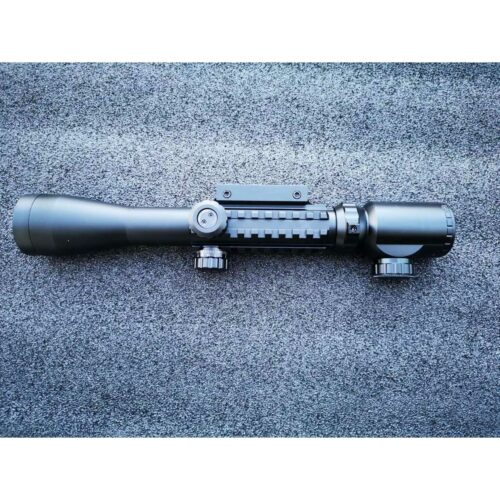 C3-9x40EG Metal Rifle Scope with Red and Green Light With 3 Side Tactical Rail - iHobby Online