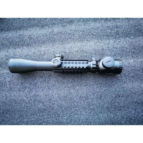 C3-9x40EG Metal Rifle Scope with Red and Green Light With 3 Side Tactical Rail - iHobby Online