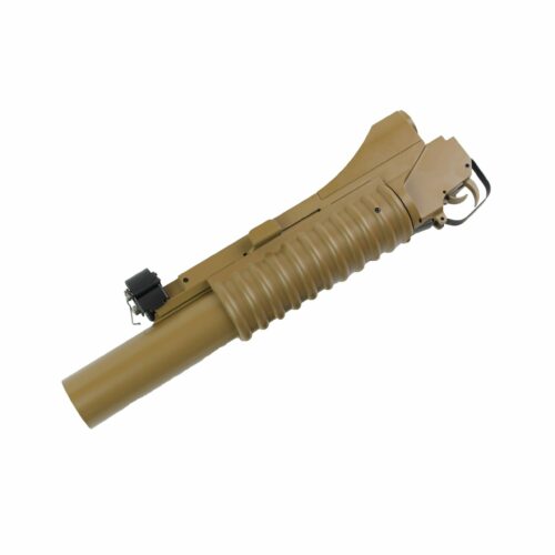 Double Bell M-55LS M203 Long Metal Grenade Launcher Gas Powered Gel Blaster (Colour: Tan) - iHobby Online