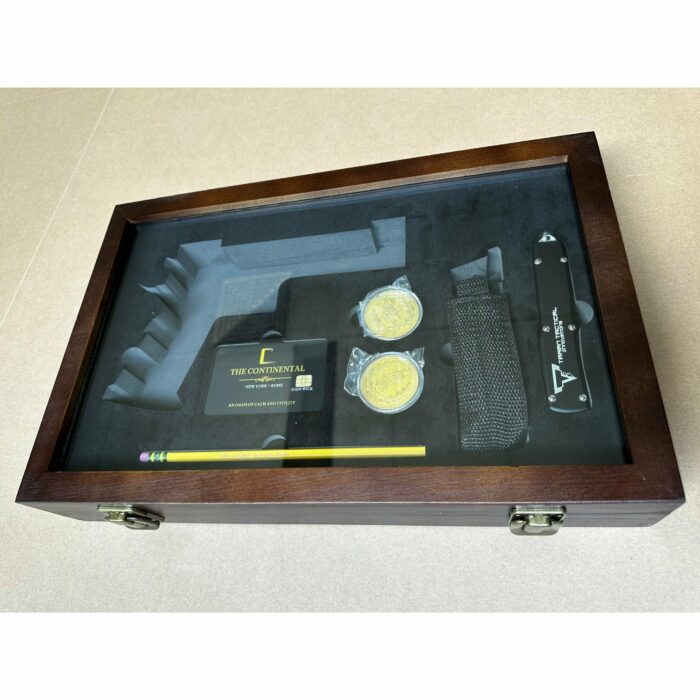 Hi Capa Read Wood With Glass Collectible Case - Image 2