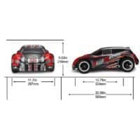 Au Store Radio Remo Hobby 2.4GHz1/8 Brushless Rally 4WD Car #8081 or #8085