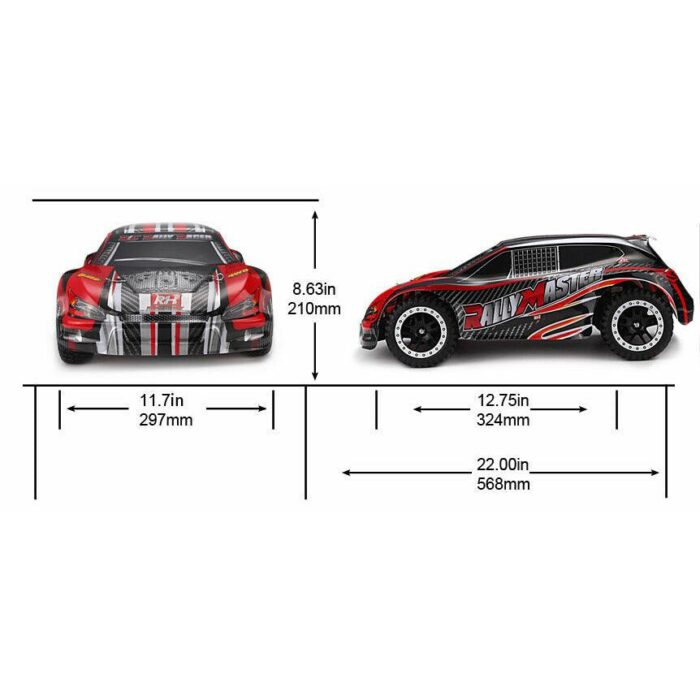 Au Store Radio Remo Hobby 2.4GHz1/8 Brushless Rally 4WD Car #8081 or #8085