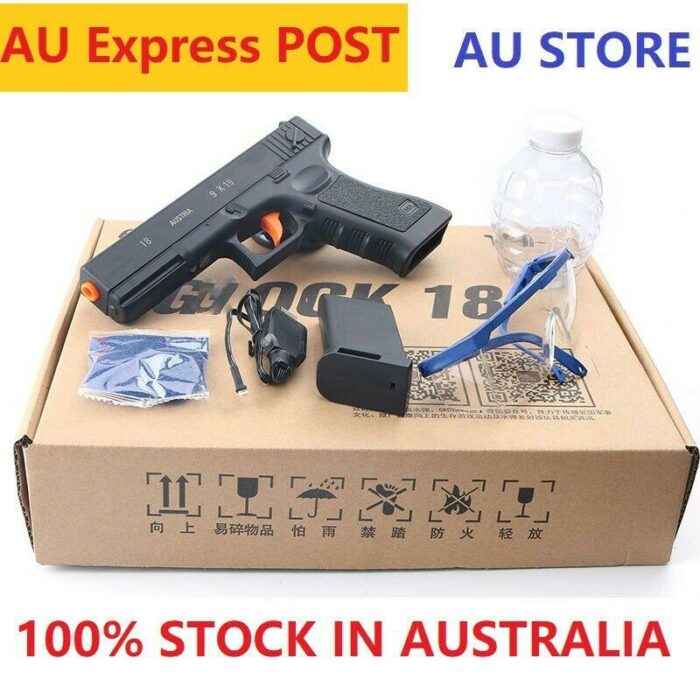 SKD GLOCK 18 - G18 GEL BLASTER MAG-FED *FREE EXPRESS SHIPPING* 100% AUS STOCK