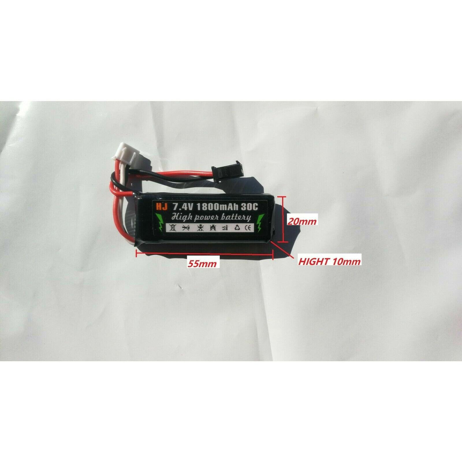 AU Store 7.4V 2S Li-Po Battery for M1911 STD CS-009 Gel Ball Blaster