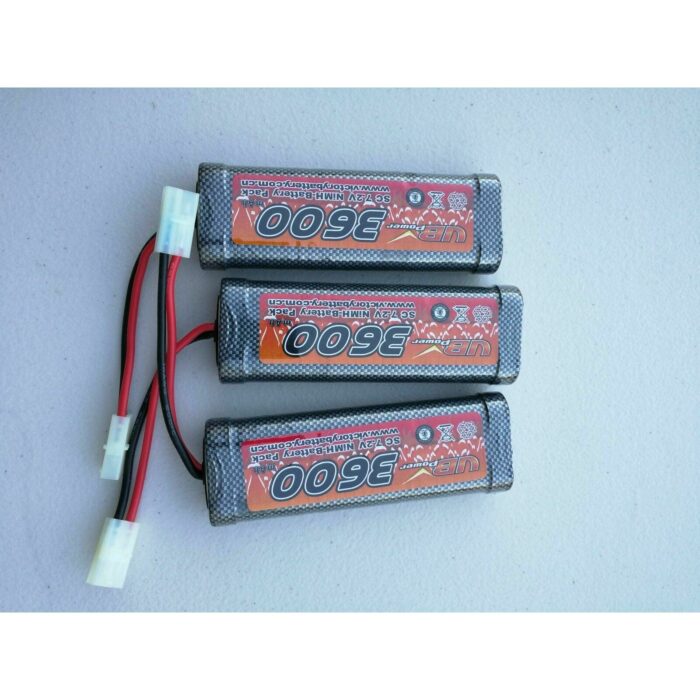 VB Power 3600mAh 7.2V Ni-Mh Battery For RC Cars, Boats, or Tanks HSP 030201 - iHobby Online