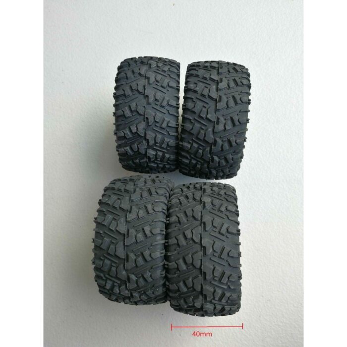 4PCS Wheel & Tires Remo Hobby 1:16 Monster Truck RC car 12mm Hub P6973 HSP86017