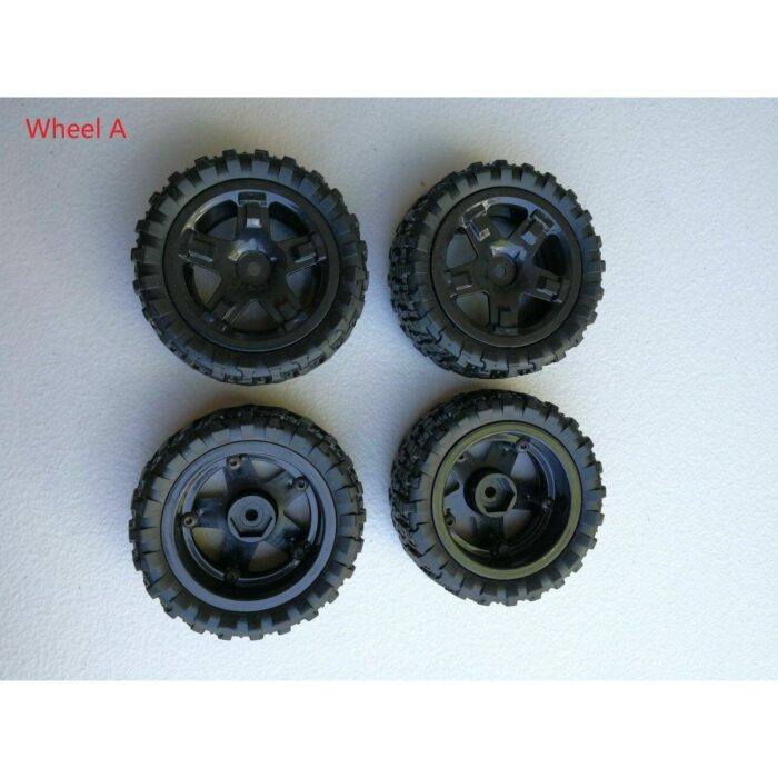 4PCS Wheel & Tires Remo Hobby 1:16 Buggy Truck RC car 12mm Hub P6971 HSP 85024