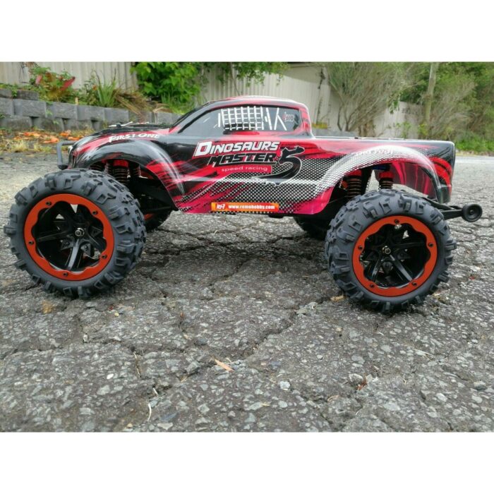 REMO HOBBY MONSTER TRUCK DINOSAURS MASTER BRUSHLESS 1/8 4WD RTR RC CAR #8035 - iHobby Online