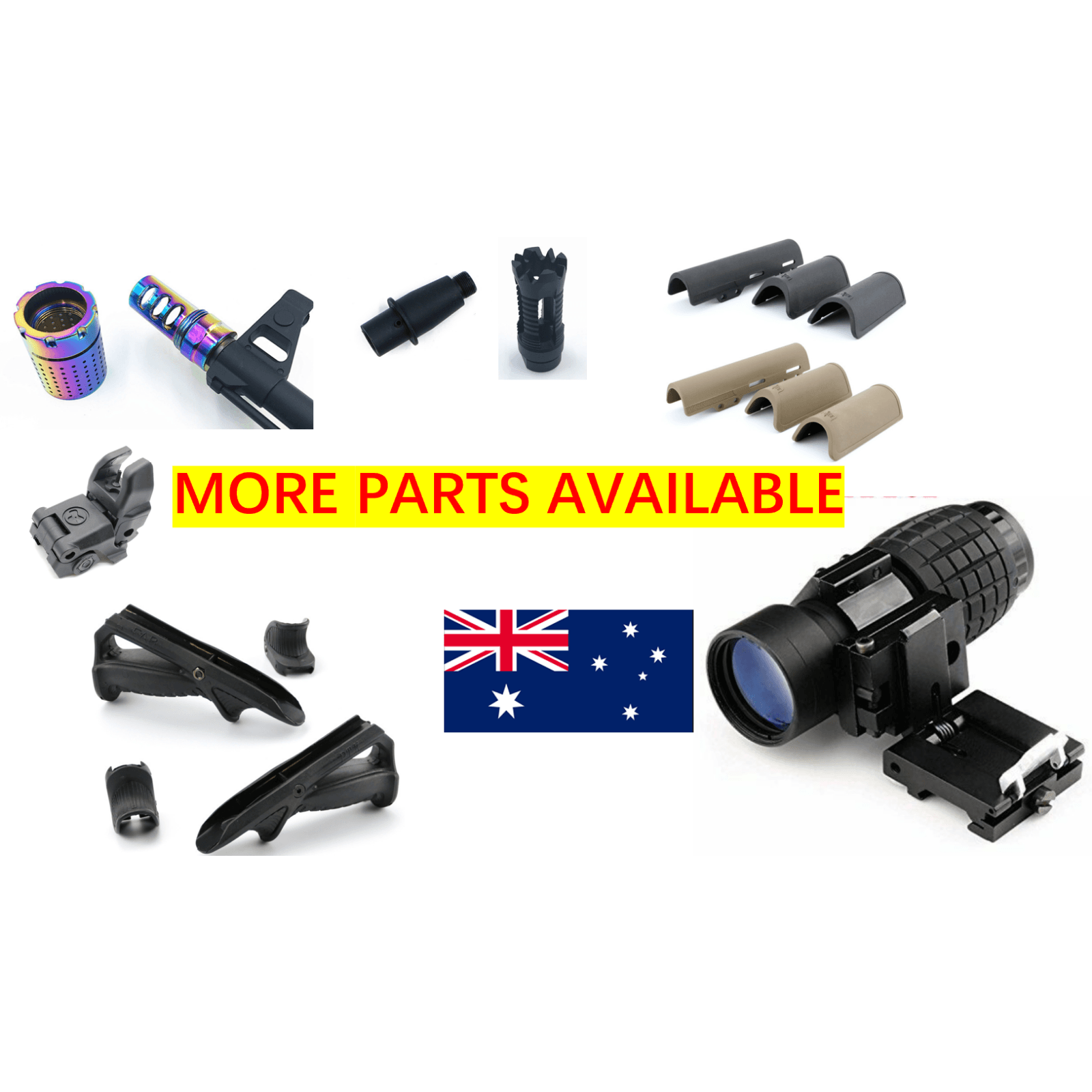TOTAL GEL BLASTERS SPARE PARTS 100% AUS