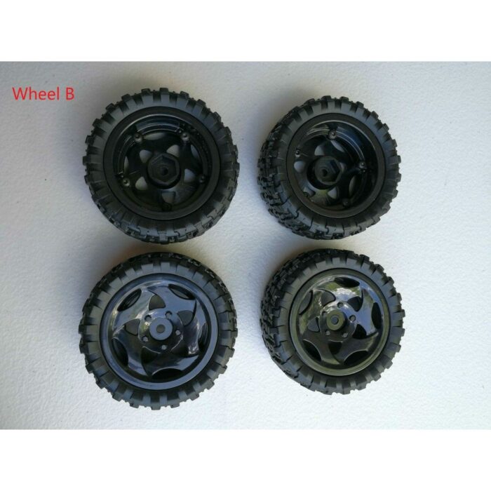 4PCS Wheel & Tires Remo Hobby 1:16 Buggy Truck RC car 12mm Hub P6971 HSP 85024