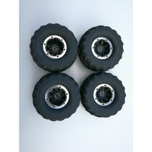 4PCS Wheel Rim & Tires Remo Hobby 1:10 Monster Truck RC car 12mm Hub P7979