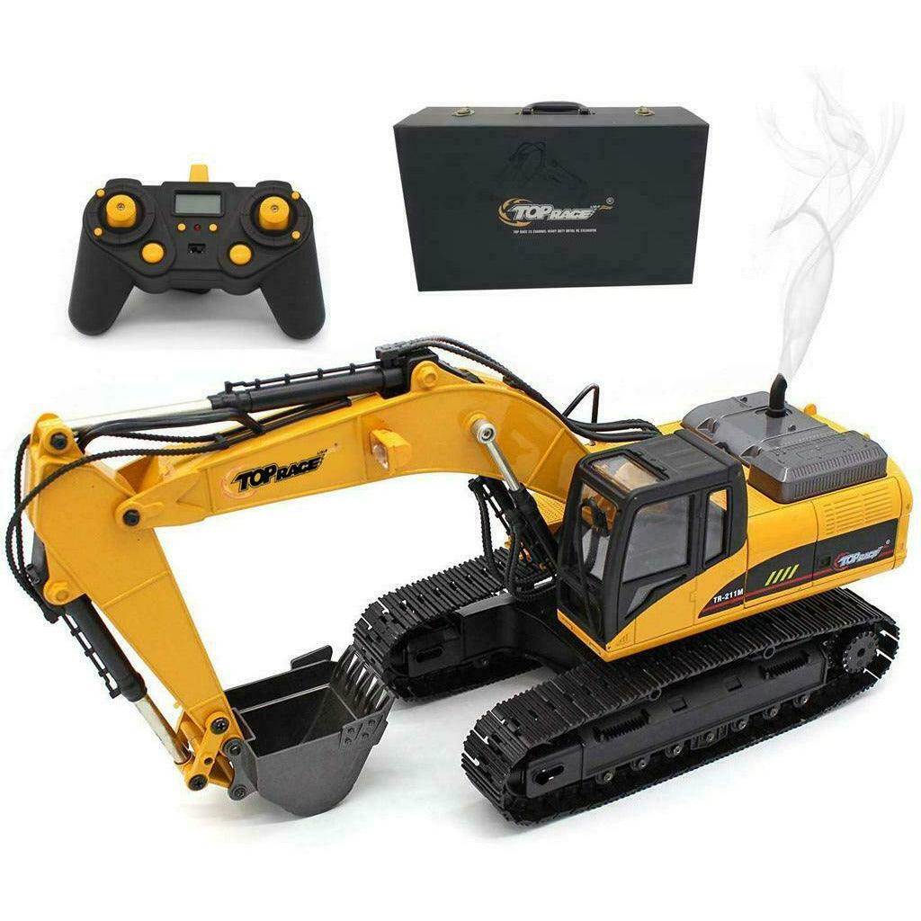 Au Store Remote Control HUINA 1:14 2.4G 1580 FULL METAL ALLOY RC EXCAVATOR