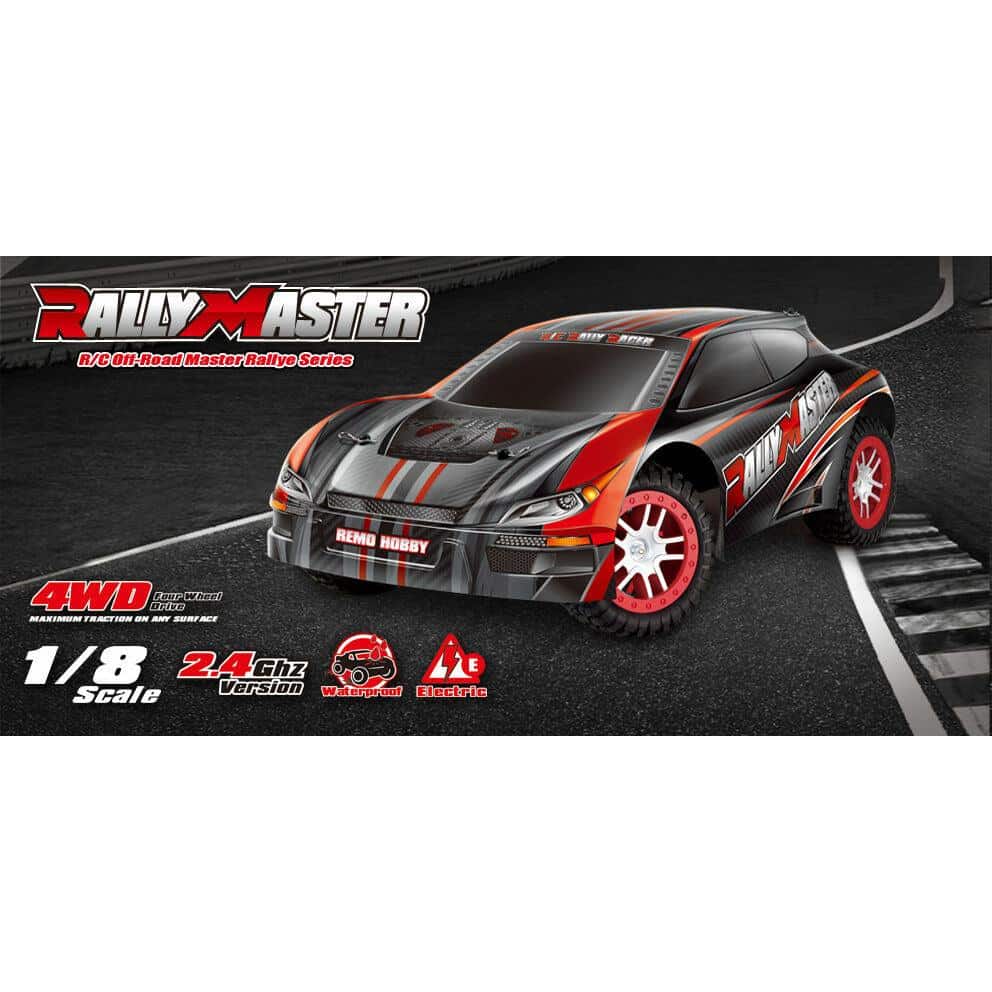 Au Store Radio Remo Hobby 2.4GHz1/8 Brushless Rally 4WD Car #8081 or #8085