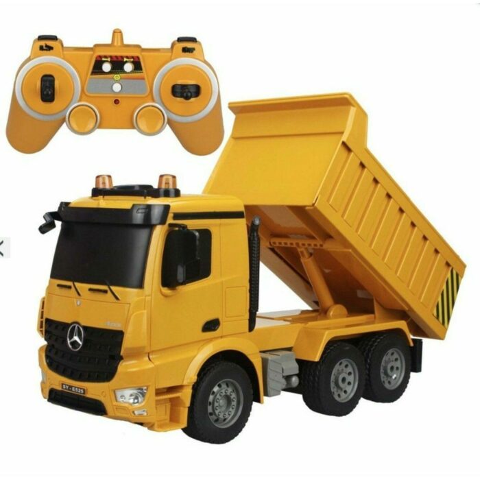 AU Store 2.4G 1/18 Scale RC Mercedes-BENZ Heavy Construction Dump Truck