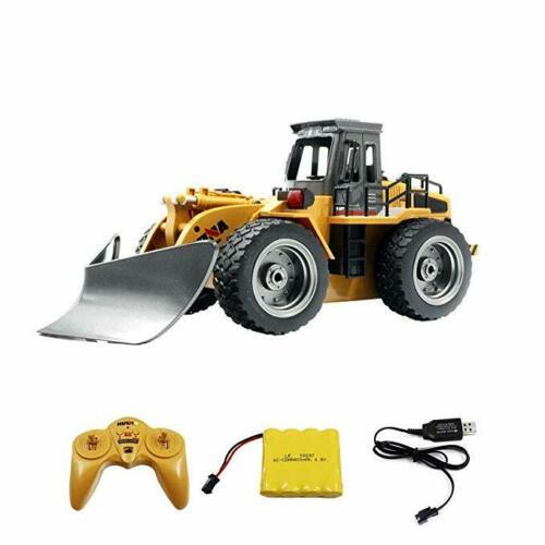 HUINA Toys 1586 1:18 2.4GHz 6CH RC Coaste Alloy Snowplow - RTR - DEEP Yellow