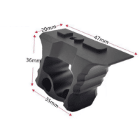 Big VP MLOK/KEYMOD CNC Alloy Foregrip Gel Blaster Part - iHobby Online