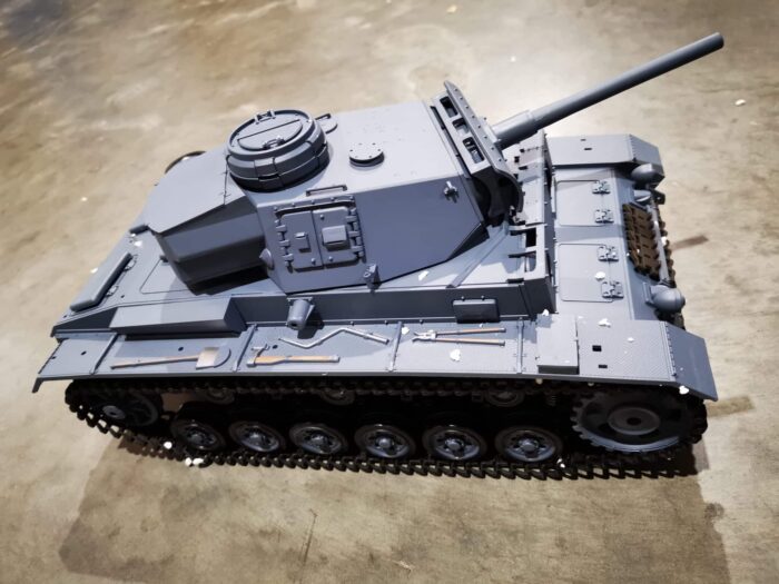 Henglong German Panzer III Type 1 RC Tank RTR 1/16th Scale 3848-1 7.0 Version
