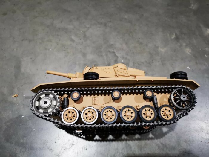 2.4Ghz HengLong New 7.0V 3849-1PRO 1/16 TAUCH PANZER III AUSF.H RC Upgrade Tank - Image 2