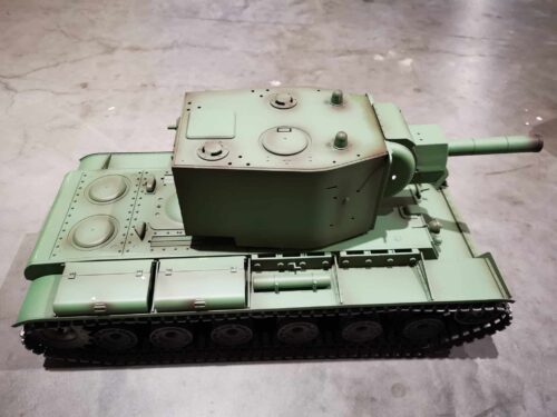 2.4Ghz HengLong New 7.0 V 3949-1PRO 1/16 RUSSIA KV-2 RC Metal Upgrade Heavy Tank