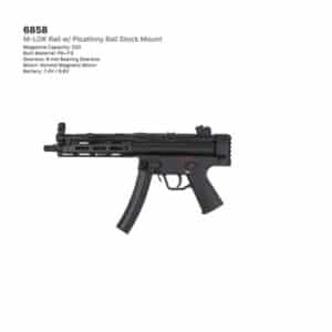 EGLM ARES SCAR Grenade Launcher Gas Powered Gel Blaster GBB (Black