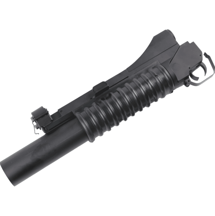 Double Bell M-55L M203 Long Metal Grenade Launcher Gas Powered Gel Blaster (Colour: Black) - Image 2