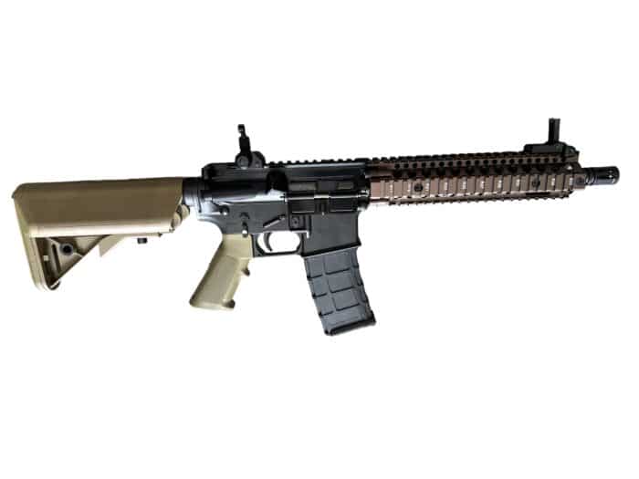 GOLDEN EAGLE MC6593MT MK18 MOD1 FULL METAL GBBR GEL BLASTER (Colour: Partial Tan) - Image 2