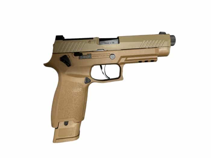 A SIG Sauer P320 M17 with a detached magazine (Model only) - Image 6