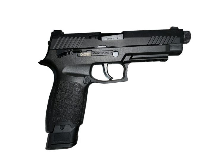 A SIG Sauer P320 M17 with a detached magazine (Model only) - Image 2