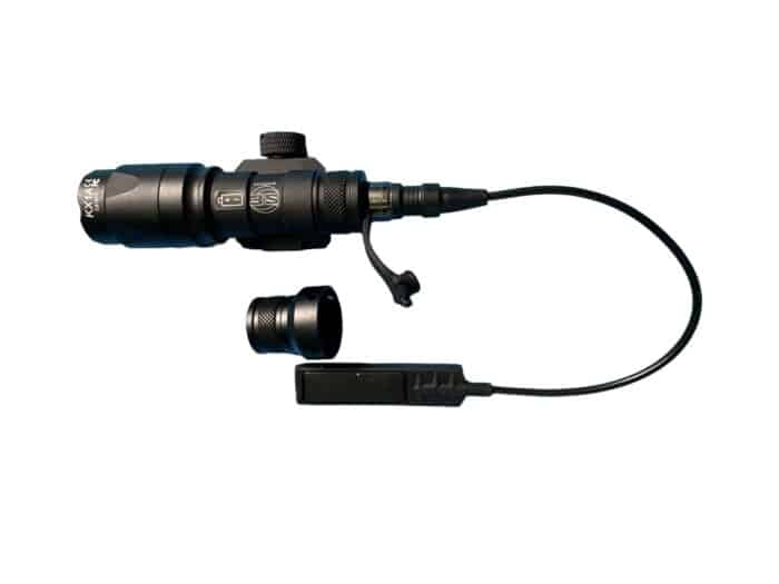 Metal Tactical Torch with Battery and Charger