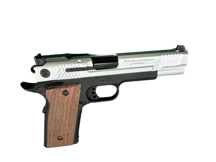 Smith & Wesson M945 PERFORMANCE CENTER Gas Blowback Gel Blaster (Silver) - Image 3