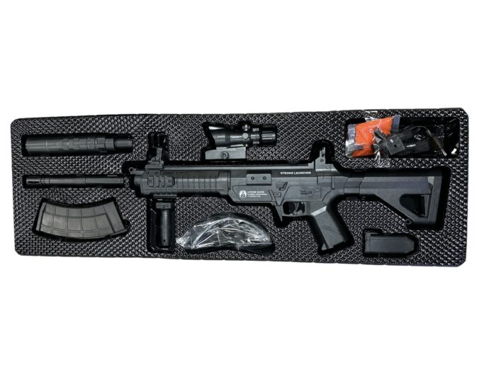 Kid Toy Chinese Army QBZ191 Electric Gel Blaster - Image 6