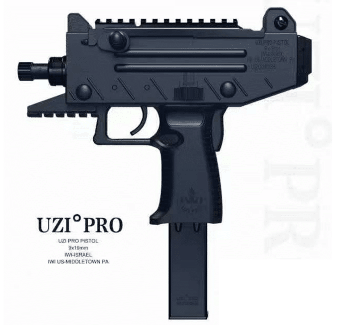UZI PRO PISTOL AEG Gel Blaster