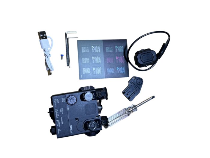DBAL-A2 Box With Tactical Flashlights Red Laser - Image 2