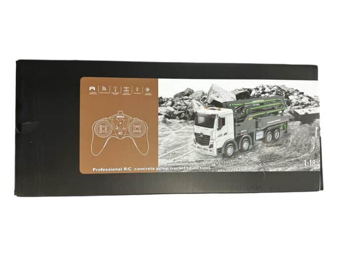 HUINA TOYS 1381 Scale 1:18 Professional R/C Concrete Pump Truck 11 Functions - Image 3